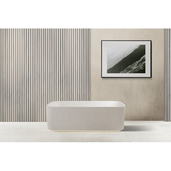 Ванна из искусственного камня Abber Stein 170x75 белая матовая (AS9663) Ванна из искусственного камня Abber Stein 170x75 белая матовая (AS9663)