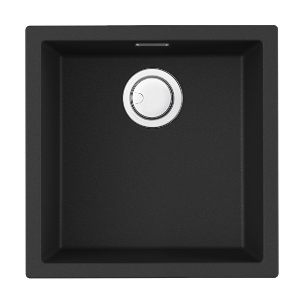 Мойка для кухни врезная Omoikiri Yamakawa 45-U/I-GB 456х456 графит (4993781)