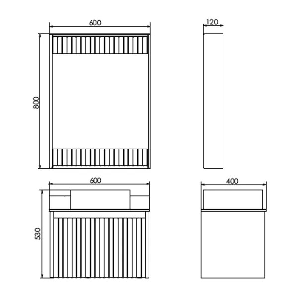 Тумба подвесная Comforty Марсель 600x400x530 белый матовый/калакатта Блэк (00-00012272) Тумба подвесная Comforty Марсель 600x400x530 белый матовый/калакатта Блэк (00-00012272)