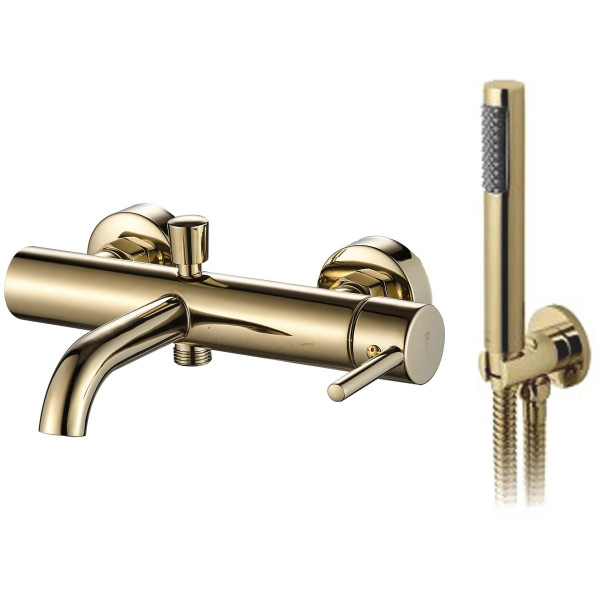 Смеситель для ванны и душа REA Lungo Gold (REA-B6635) Смеситель для ванны и душа REA Lungo Gold (REA-B6635)