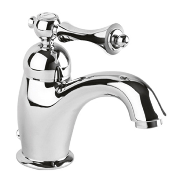 Смеситель для раковины Cezares Margot хром, ручка рычаг - хром (MARGOT-LSM1-01-M)