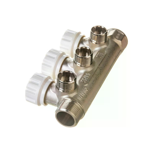 Коллектор 3 отв. регулируемый 3/4"x1/2" Н Valtec (VTc.570.N.0503) Коллектор 3 отв. регулируемый 3/4"x1/2" Н Valtec (VTc.570.N.0503)