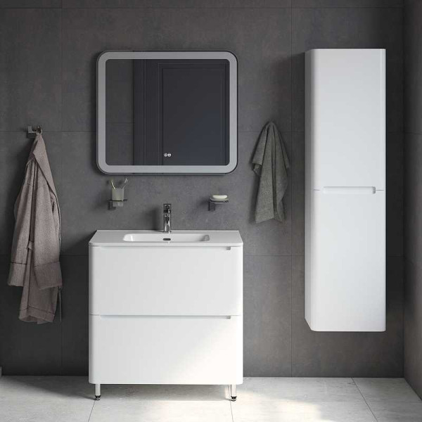 Тумба напольная Iddis Edifice 80 с раковиной, белая (EDI80WFi95K) Тумба напольная Iddis Edifice 80 с раковиной, белая (EDI80WFi95K)