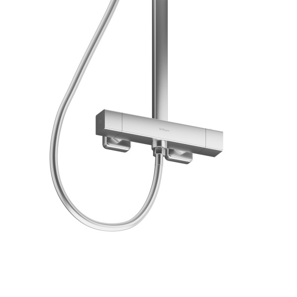 Душевая система BelBagno Kraft с душевой гарнитурой сатин (KRAFT-DOCM-T-IN) Душевая система BelBagno Kraft с душевой гарнитурой сатин (KRAFT-DOCM-T-IN)