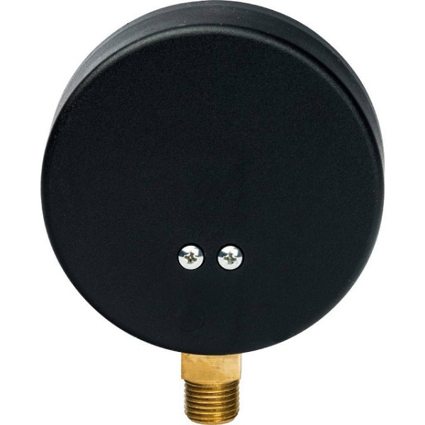 Термоманометр аксиальный Stout 1/2" 80 мм 0-120°С 0-6 бар Stout (с автоматическим запорным клапаном) (SIM-1005-800615)