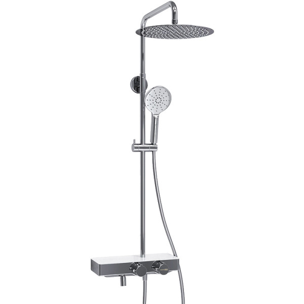 Душевая система WasserKRAFT хром (A113.116.127.CH Thermo)