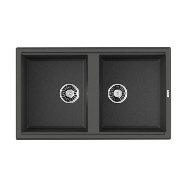 Мойка для кухни врезная Omoikiri Tedori 86-2-PL Tetogranit/платина (4993931) Мойка для кухни врезная Omoikiri Tedori 86-2-PL Tetogranit/платина (4993931)