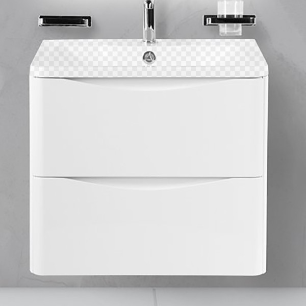 Тумба подвесная BelBagno Acqua 70 см Bianco Lucido (Acqua-700-2C-SO-BL)