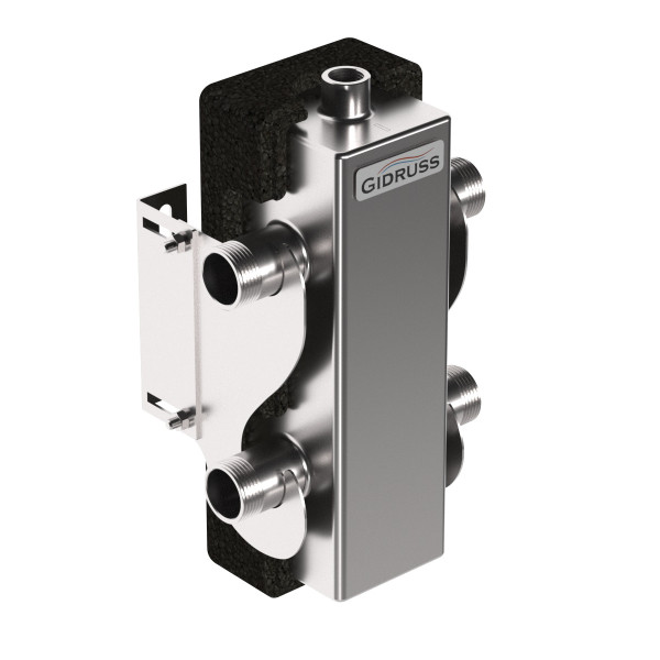 Гидрострелка Gidruss GRSS-60-25.EPP (до 60 кВт, G 1", EPP-термоизоляция, нерж ст.08Х18Н10) Гидрострелка Gidruss GRSS-60-25.EPP (до 60 кВт, G 1", EPP-термоизоляция, нерж ст.08Х18Н10)