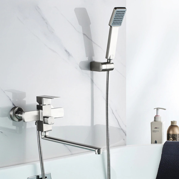 Смеситель для ванны и душа Ledeme с душевым гарнитуром (L72233) Смеситель для ванны и душа Ledeme с душевым гарнитуром (L72233)