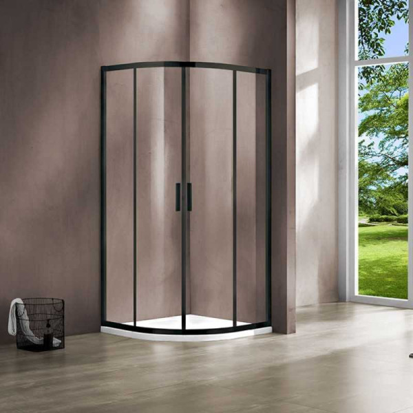 Душевой уголок Vincea Garda VSQ-1G 900х900х1900 стекло прозрачное, профиль черный (VSQ-1G900CLB) Душевой уголок Vincea Garda VSQ-1G 900х900х1900 стекло прозрачное, профиль черный (VSQ-1G900CLB)
