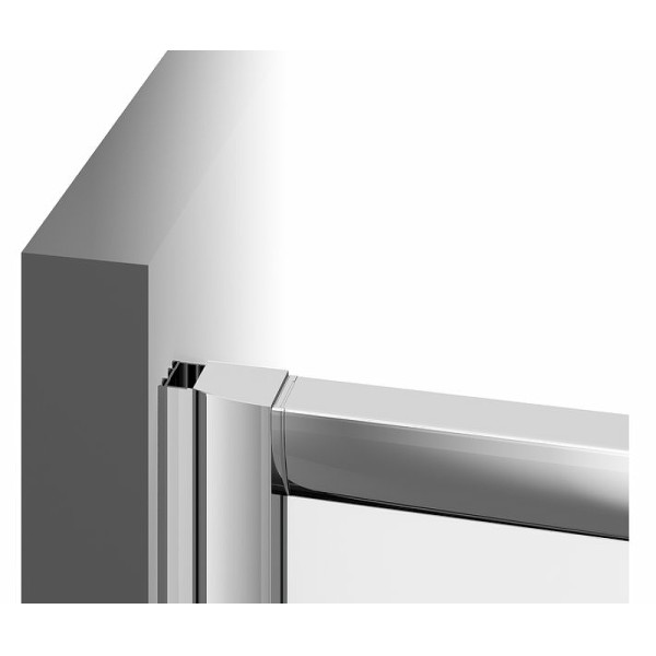 Дверь душевая Ravak Blix BLRV2К-120 120x190 стекло матовое, профиль белый (1XVG010ZG)