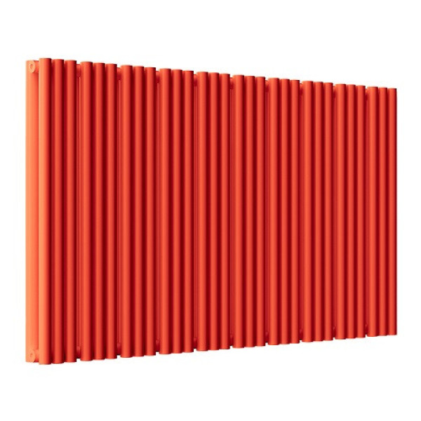 Радиатор стальной Empatiko боковое подключение, рябиновый красный (Takt S2-1192-500 Scarlet Red)