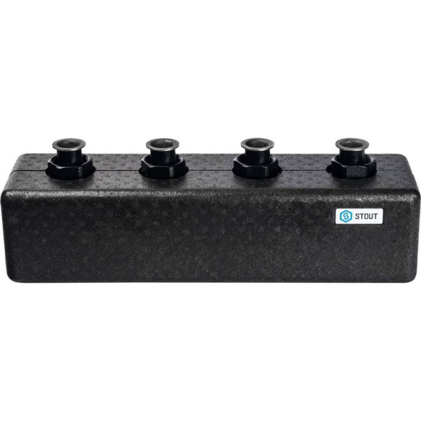 Коллектор два на три Stout (в теплоизоляции, сталь) (SDG-0017-004023) Коллектор два на три Stout (в теплоизоляции, сталь) (SDG-0017-004023)