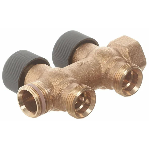 Коллектор Oventrop 2 отв. регулируемый 3/4"*3/4" Multidis R бронза (4200552)