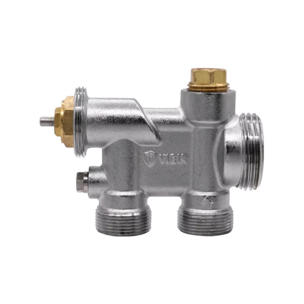 Узел регулировки термостатический для одно-двухтрубной системы 1/2"*3/4"(18) евроконус Vieir (VR339) Узел регулировки термостатический для одно-двухтрубной системы 1/2"*3/4"(18) евроконус Vieir (VR339)