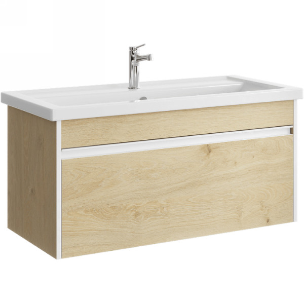 Тумба подвесная Aqwella Urban 1015x465x510 дуб давос натуральный (URB0110DD)