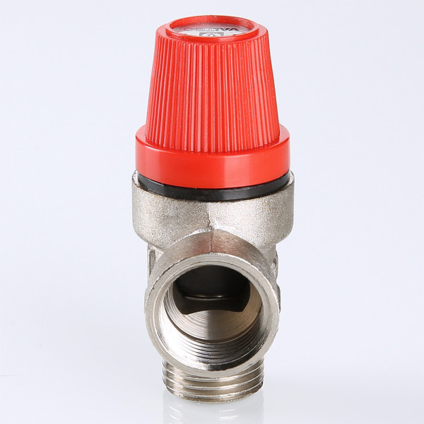 Клапан предохранительный 1/2" (3 бар, никель) Valtec (VT.496.N.0430) Клапан предохранительный 1/2" (3 бар, никель) Valtec (VT.496.N.0430)
