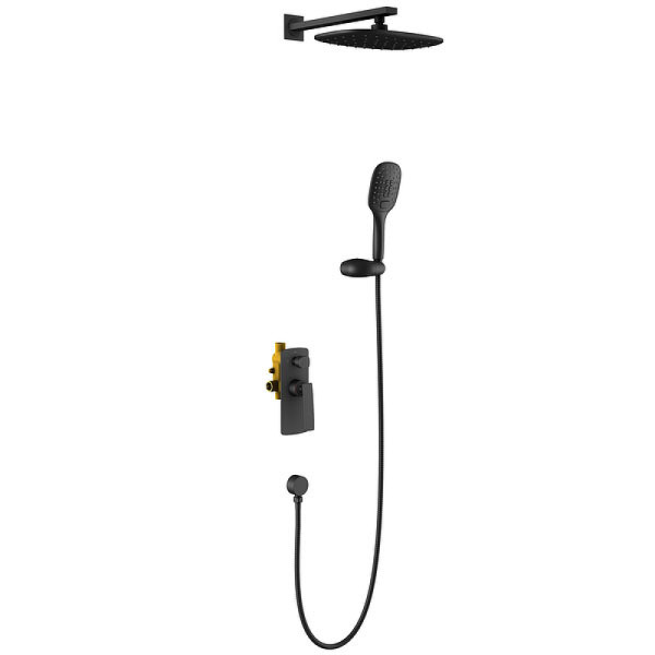 Душевая система Timo Helmi черная внешняя часть внутреняя часть (SX-4069/03SM) Душевая система Timo Helmi черная внешняя часть внутреняя часть (SX-4069/03SM)