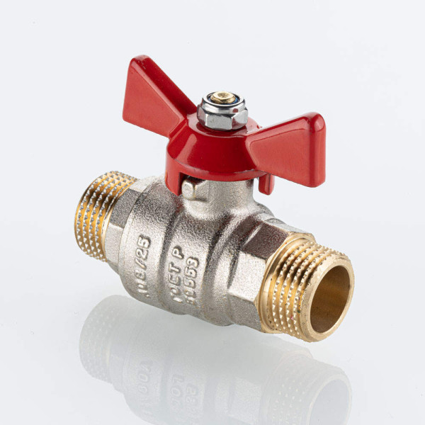 Кран 1" НН шаровый Valtec Base-ГОСТ (красная бабочка) VT.219S.N.06 Кран 1" НН шаровый Valtec Base-ГОСТ (красная бабочка) VT.219S.N.06