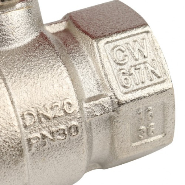 Кран 3/4" ВВ шаровый Stout стандартнопроходной (чёрная ручка) SVB-0011-000020 Кран 3/4" ВВ шаровый Stout стандартнопроходной (чёрная ручка) SVB-0011-000020