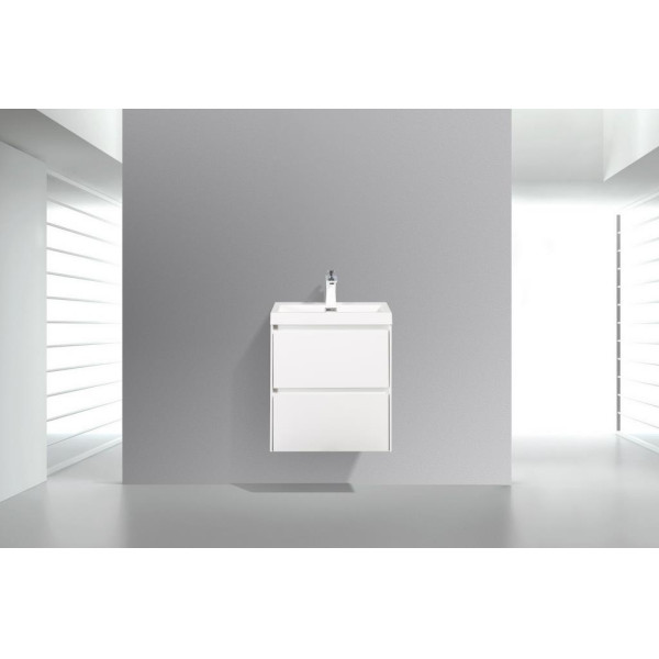 Тумба подвесная BelBagno Pietra Mini 50 см Bianco Lucido (Pietra Mini-500-2C-SO-BL)