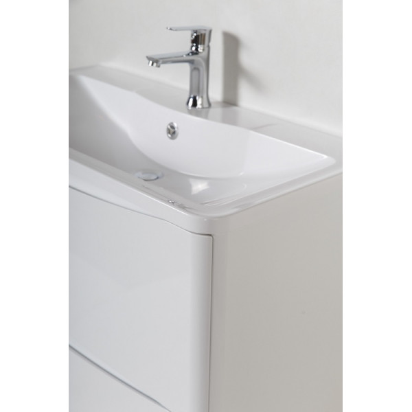 Тумба напольная BelBagno Acqua 100 Bianco Lucido (Acqua-1000-2C-PIA-BL)