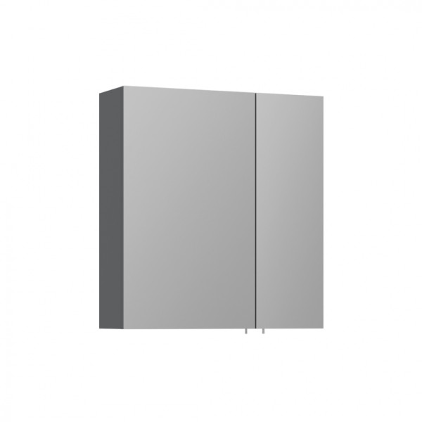 Шкаф зеркальный Orka Likya 600x160x660 антрацит матовый (3006917)