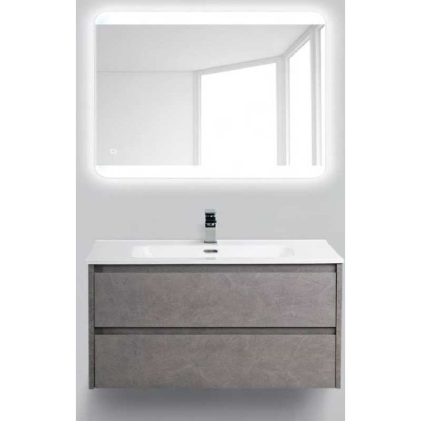 Тумба подвесная BelBagno Kraft 100 Cemento Grigio (KRAFT-1000-2C-SO-CG)