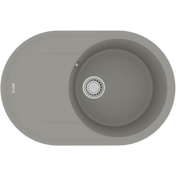 Мойка для кухни врезная Lemark Lacha 760 760x500 грей (9910057)
