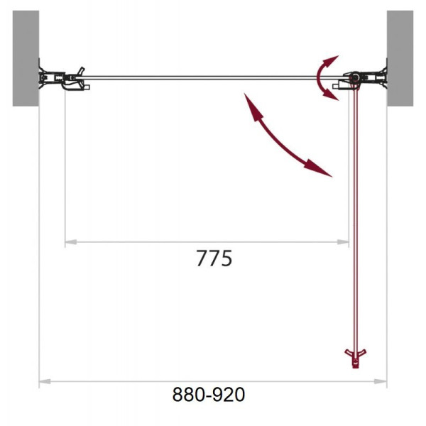 Душевая дверь Belbagno SELA 90х190 стекло прозрачное, профиль хром (SELA-B-1-90-C-Cr) Душевая дверь Belbagno SELA 90х190 стекло прозрачное, профиль хром (SELA-B-1-90-C-Cr)