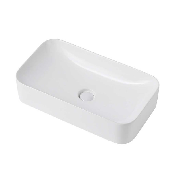 Раковина накладная ABBER Rechteck 60,5x35 белая (AC2204)