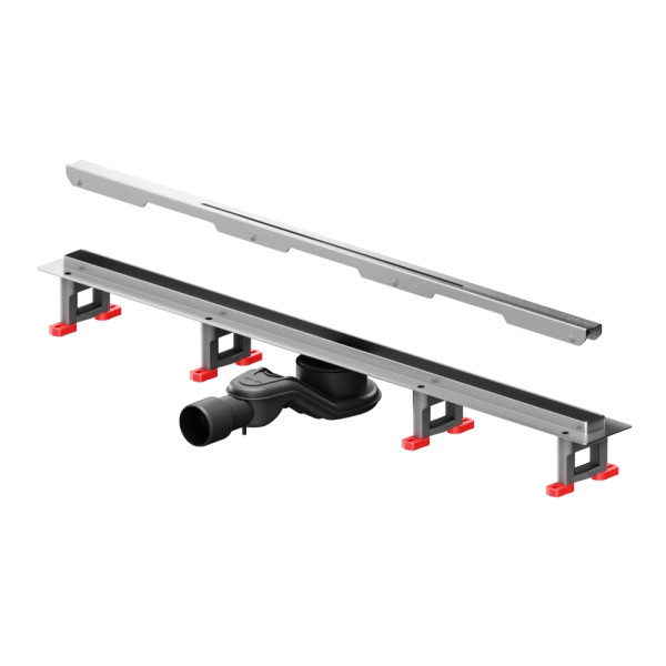 Душевой лоток AM.PM MasterFlow линейный универс затвор Slim line 80 см сталь мат (W01SC-S11-080-05SB)