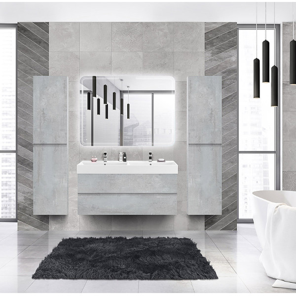 Тумба подвесная Cezares Molveno 46 120x50 Beton (MOLVENO 46-120-2C-SO-2-BET) Тумба подвесная Cezares Molveno 46 120x50 Beton (MOLVENO 46-120-2C-SO-2-BET)