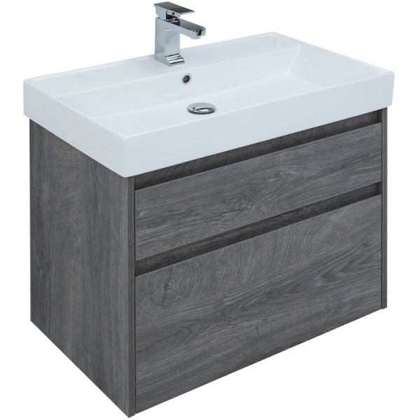 Тумба подвесная Aquanet Nova Lite 75 дуб рошелье (2 ящика) (00242273)