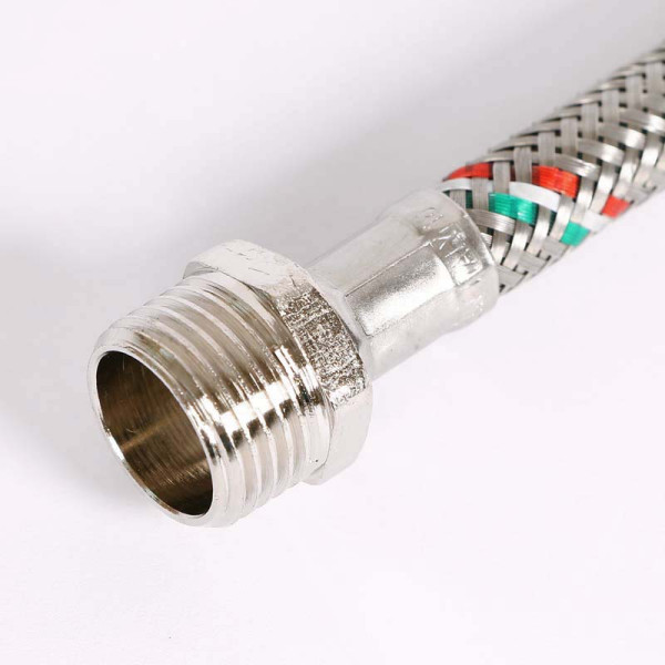 Подводка гибкая Uni-Fitt 1800 мм 1/2" НВ DN 8 оплётка из нерж. стали (501S2018)