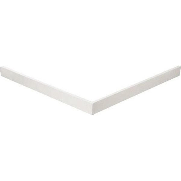 Экран для душевого поддона Cezares 90x100 белый (TRAY-AS-AH-100/90-100-SCR)