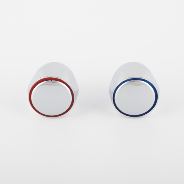 Маховик для смесителя 8x24 круглый хром комплект 2 шт Iddis (991RN241SM)