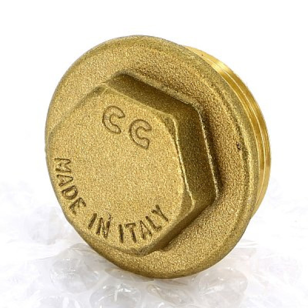 Заглушка 1 1/4"Н Uni-Fitt (латунь) 608G5000