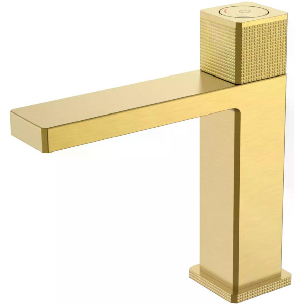 Смеситель для раковины Boheme QUAD MG (золото-матовый) (159-MG)