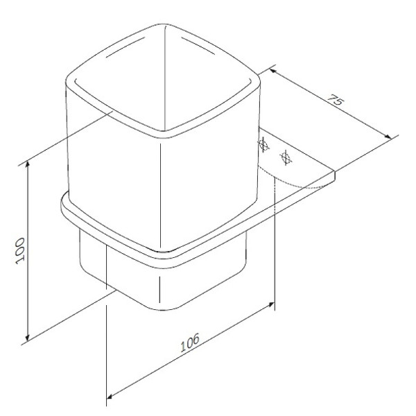 Стакан AM.PM Inspire 2.0 (A50A34300)