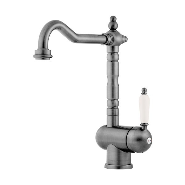 Смеситель для кухни Omoikiri Kyoto-SI античное серебро (4994297) Смеситель для кухни Omoikiri Kyoto-SI античное серебро (4994297)