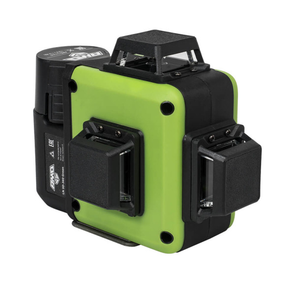 Уровень лазерный AMO LN 3D-360 Green с зеленым лучом (750158)