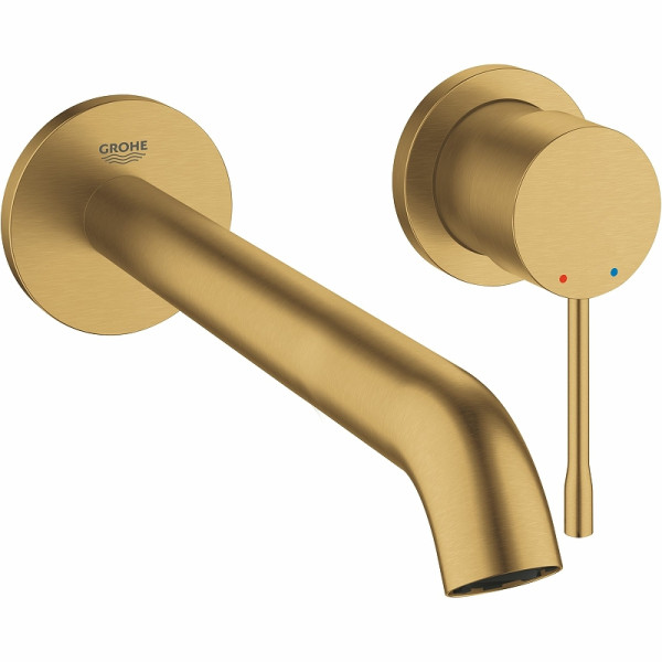 Смеситель для раковины Grohe Essence New внешняя часть золотой (19967GN1)