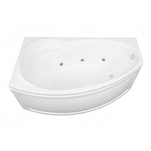 Ванна акриловая Aquanet Jersey 170х100 L без гидромассажа