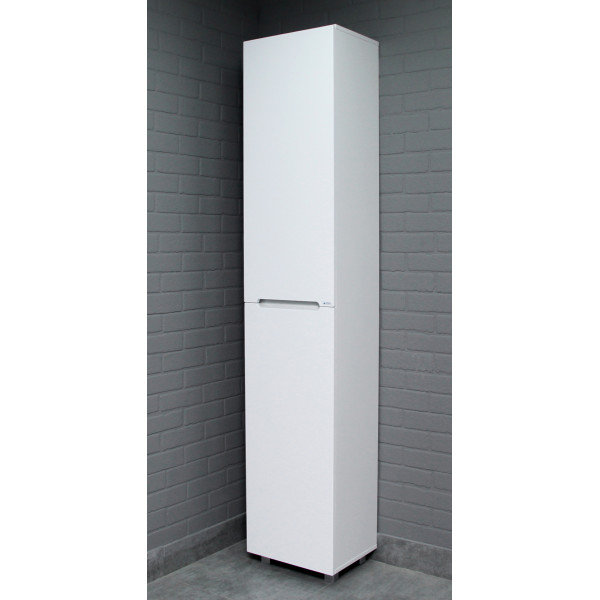 Пенал напольный 40 Аура универсальный без ящика Айсберг Домино (DA2505P)