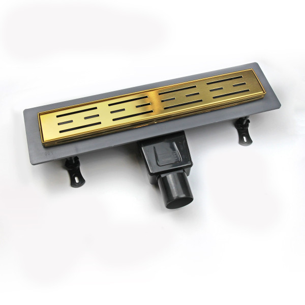 Душевой лоток RGW Drain Leo 400 золотой (60213040-06) Душевой лоток RGW Drain Leo 400 золотой (60213040-06)