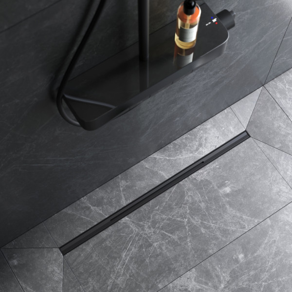 Душевой лоток AM.PM MasterFlow линейный универс затвор Slim line 80 см черн мат (W01SC-S11-080-05BM) Душевой лоток AM.PM MasterFlow линейный универс затвор Slim line 80 см черн мат (W01SC-S11-080-05BM)