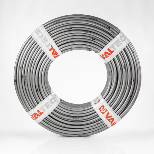 Труба п/э Valtec PEXa-EVOH 16x2,0 мм. серая, бухта 200 м. (VA1622.3.R.200)