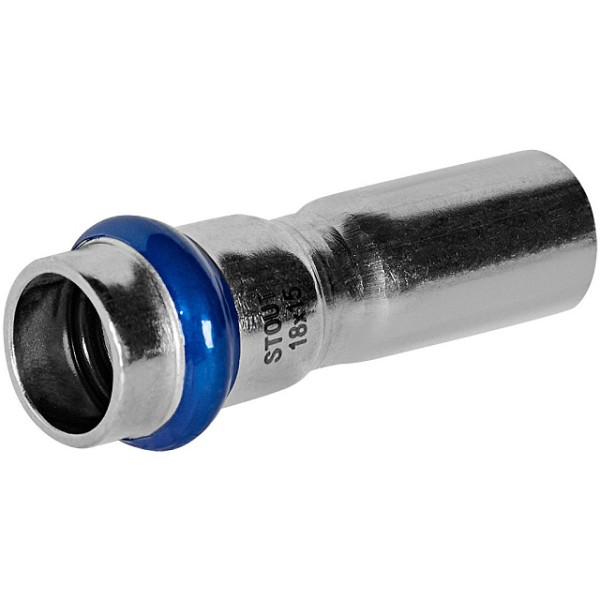 Муфта 18х15 однораструбная Stout SSS-2020 НПр-ВПр (нерж.ст., пресс) SSS-2020-001815